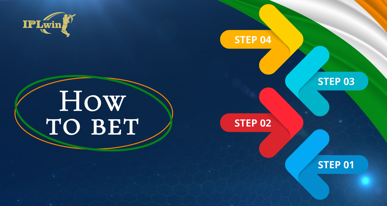 Step-by-step instructions for making your first bet on IPLWIN
