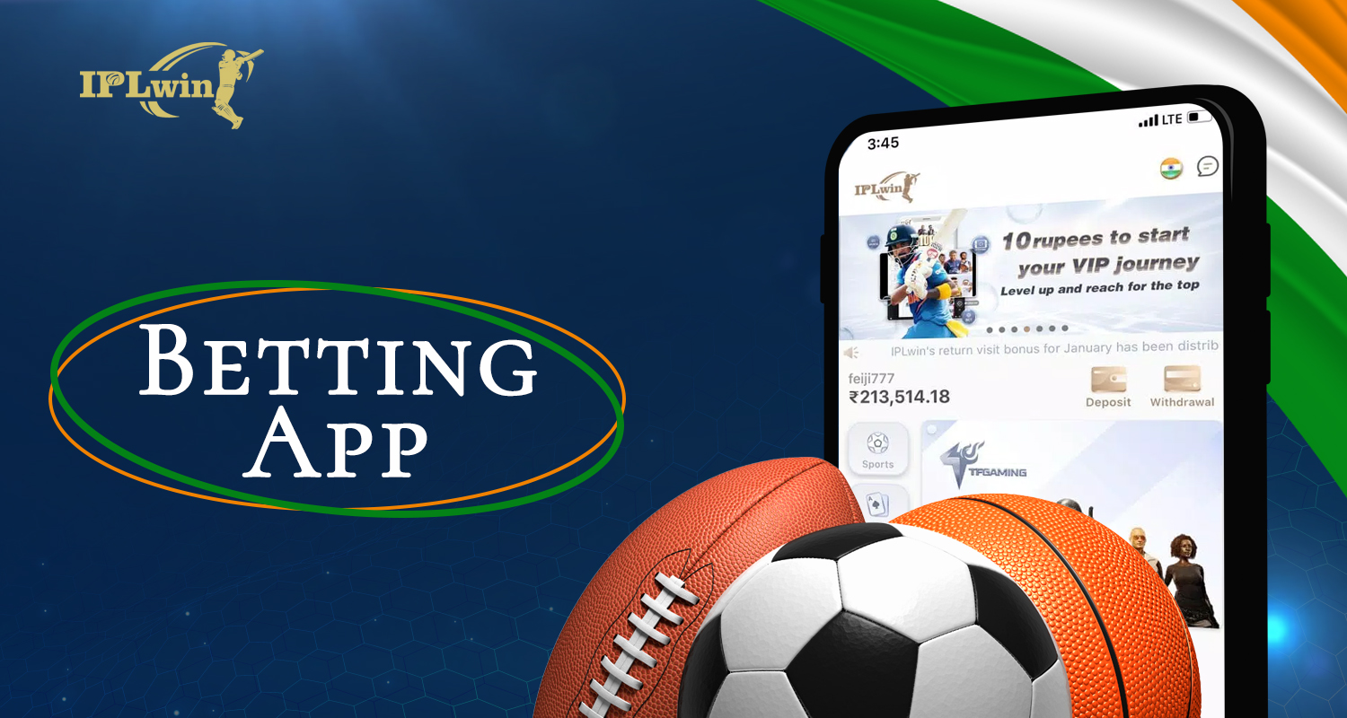 Sports and betting features in IPLWin mobile app 
