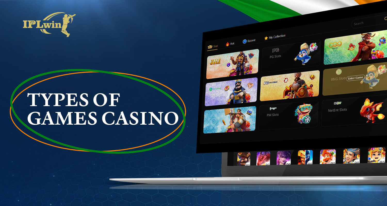 A detailed description of the types of games available on IPLwin.